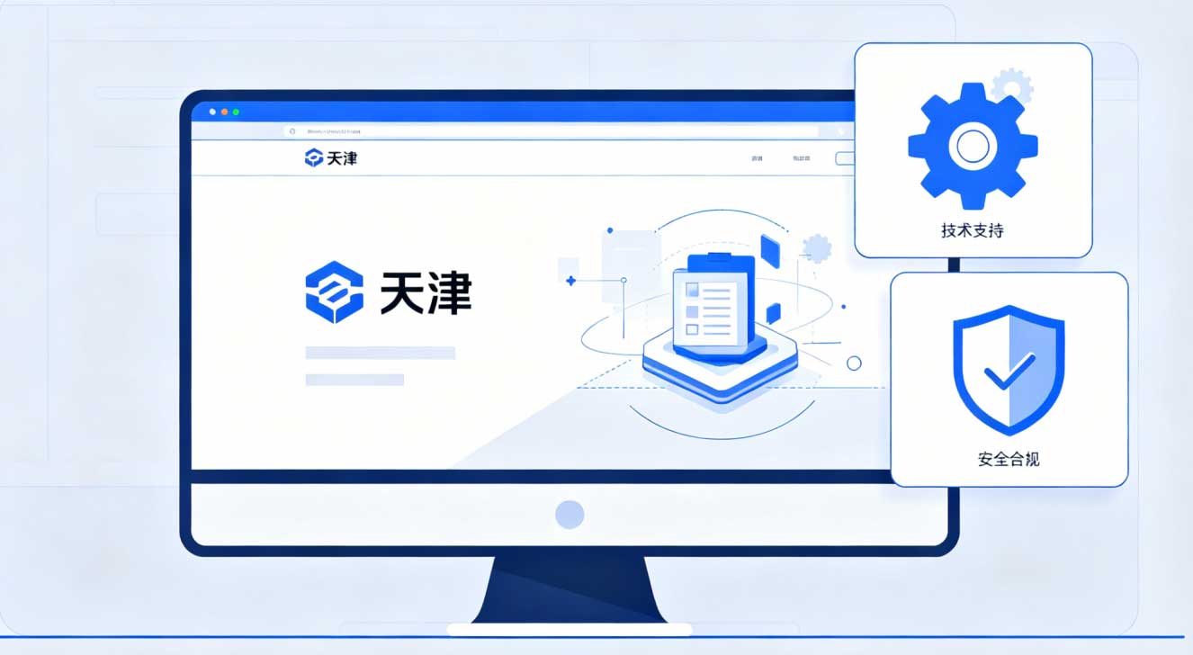 天津中小企业搭建官网注意事项 建站合规与本地 SEO 优化图解